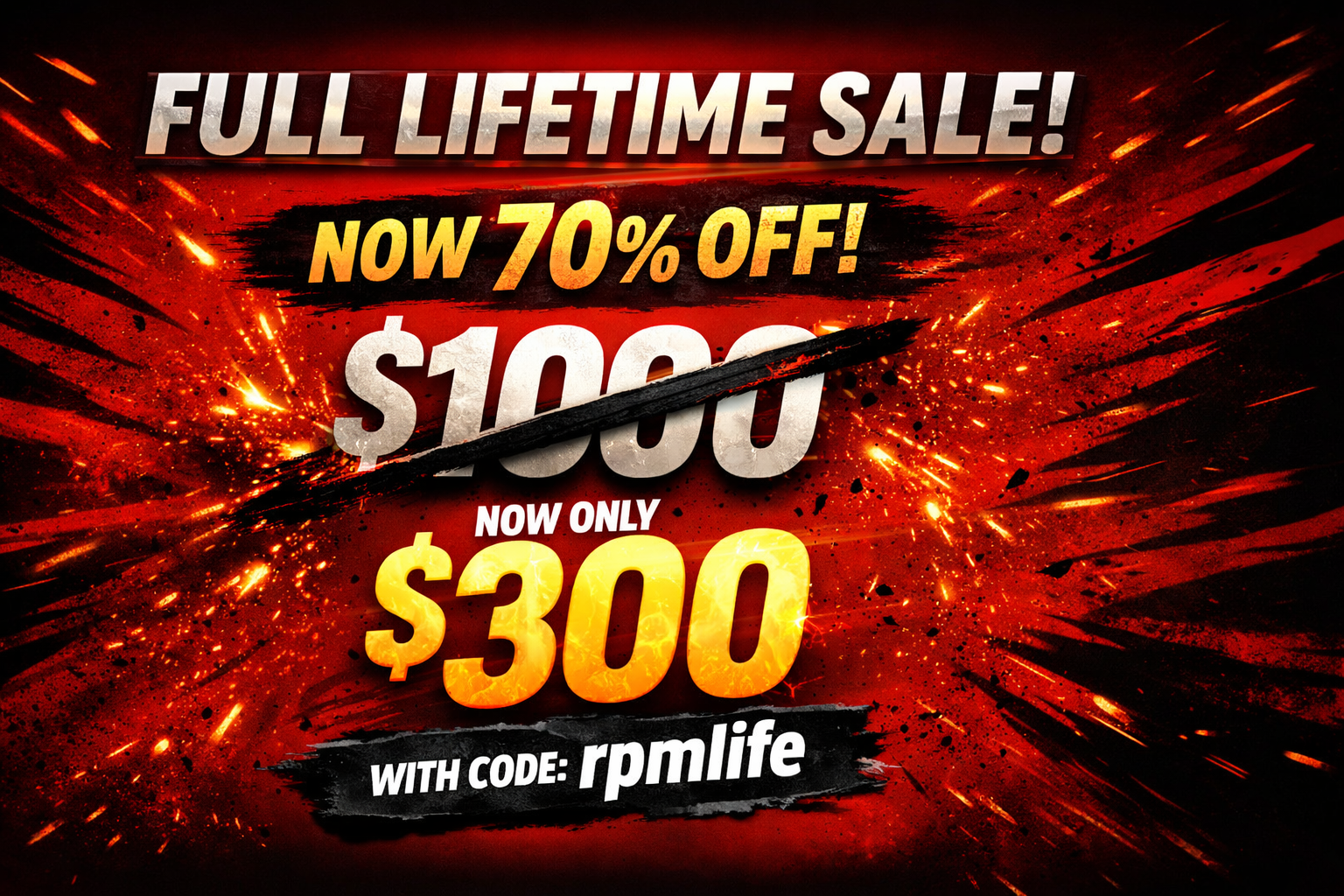 RPM Trades Private Trading Club signup banner